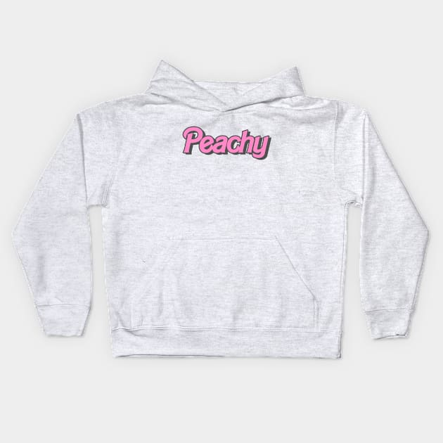 Peachy Kids Hoodie by queenofhearts